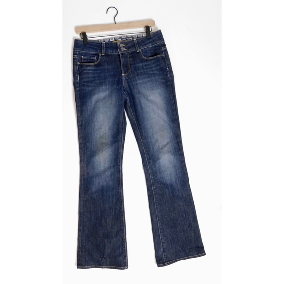 PAIGE Denim - PAIGE Hidden Hills Classic Flare Leg Jeans Denim 5 Pocket Casual ~ Size 28
